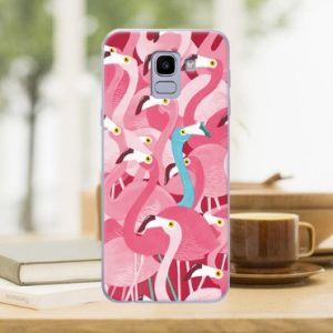 roze flamingo telefoonhoesje