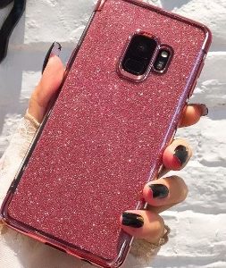 Glitter telefoonhoesje Samsung S8