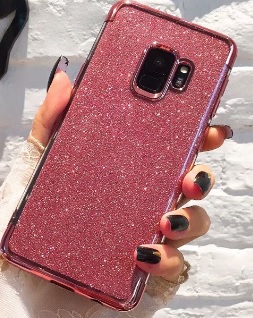 Glitter telefoonhoesje Samsung S8
