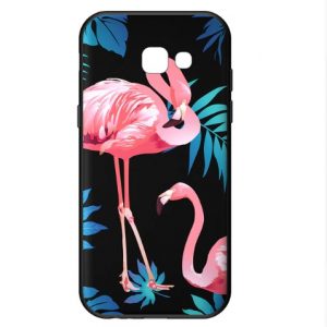 vrolijk flamingo telefoonhoesje